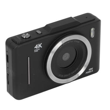 Imagem de Generic Câmera Digital retrô, Câmera Digital Grande de 2,8 Polegadas 4K 48MP Shake Proof for Travel (Preto)