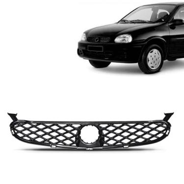Imagem de Grade Radiador Corsa 2000 2001 2002 Preta Colmeia Novo