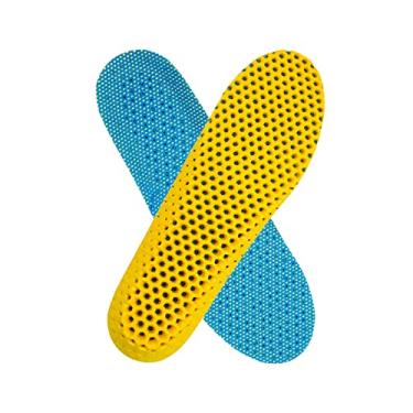 Imagem de Palmilha Ortopédica Anatômica Respirável Espuma de Memória Colmeia | Conforto, Absorção de Impacto e Suporte
