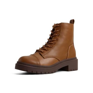 Imagem de ALDO Bota feminina Goer Combat, Conhaque, 35