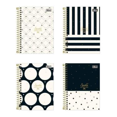 Imagem de Caderneta espiral capa dura 1/8 80 fls West Village Tilibra