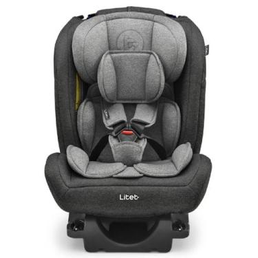 Imagem de Cadeira de Carro Infantil All Stages 2.0 Isofix Cinza Litet