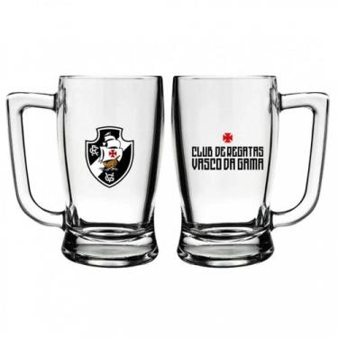 Imagem de Caneca de Chopp Times de Futebol 340ml Oficial Licenciada - ALLMIX, Va