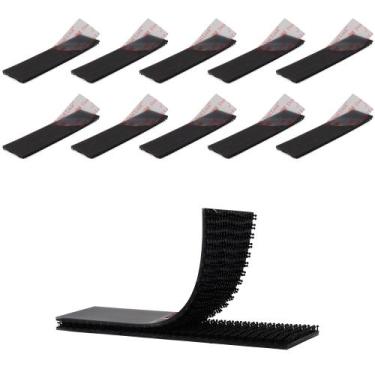 Imagem de Fita de fixação Bulina Dual Lock SJ3550 1x 4 10PCS preta