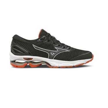 Imagem de TENIS MIZUNO WAVE FRONTIER 13 PRETO/PRETO/VERMELHO-Feminino