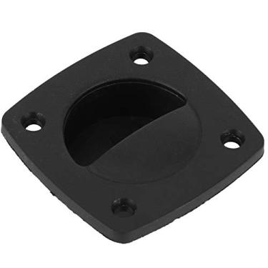 Imagem de ZJchao Puxador para Deck de Barco, Alça para Escotilha de Iate, Acessório de Hardware Marinho de Nylon Durável para Iate Marinho, Barco de Pesca Preto 2,28x2,28x0,7in
