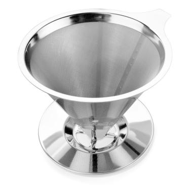 Imagem de Coador De Café Pour Over Inox Tam. 101 Não Precisa Filtro