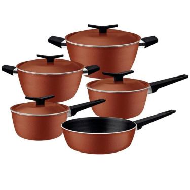 Imagem de Jogo De Panelas Alum 5Pçs Spezia Tramontina 28399330