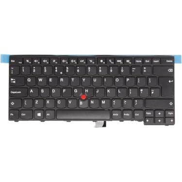 Imagem de LeFix Teclado inglês do Reino Unido, teclado sem retroiluminação, compatível com Lenovo Thinkpad T431s T440p T440s T440 T450 T460, L440 L450 L460