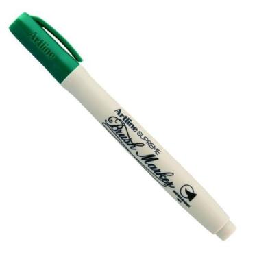 Imagem de Caneta Artline Supreme Brush VERDE ESCURO, Verde Escuro