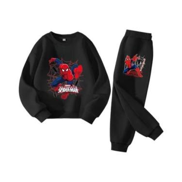 Imagem de Conjunto De Moletom E Calças Com Estampa De Desenho Animado Da Disney 