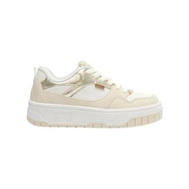Imagem de Tenis Feminino Anacapri Emma Multicolor Casual Creme-Feminino