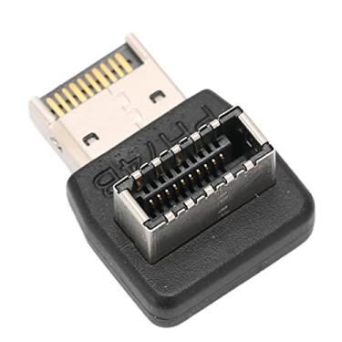 Imagem de Generic Adaptador Usb3.1 TYPE-E Conector de Velocidade Total de Transmissão de Sinal Estável para Placa-mãe de Computador Adequado para Divisor Usb Material Abs (PH74B)