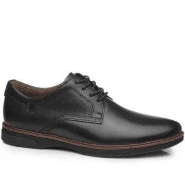 Imagem de Sapato Casual Pegada Masculino em Couro Preto 126701-02-Masculino