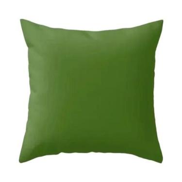 Imagem de Capa De Almofada De Poliéster Rosa, Branca, Preta E Verde 45x45cm Para