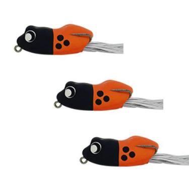 Imagem de Kit 03 Iscas Frog Matadeira Monster Z60 Sapinho P/ Traíra 25, Monster 