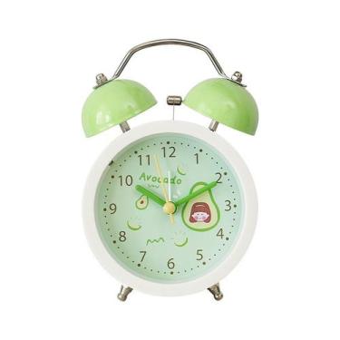 Imagem de Despertador Cute Avocado Twin Bell para crianças e adultos - Yiweisai