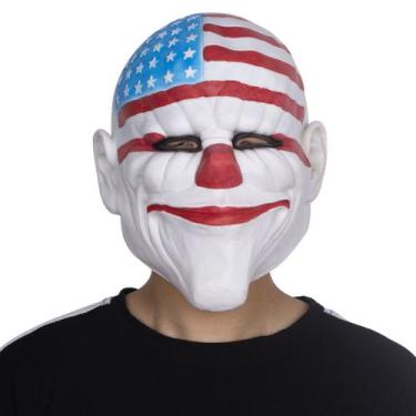 Imagem de Máscara de Halloween Paydays Cosplay Creepy Headgear Masquera - yiweis