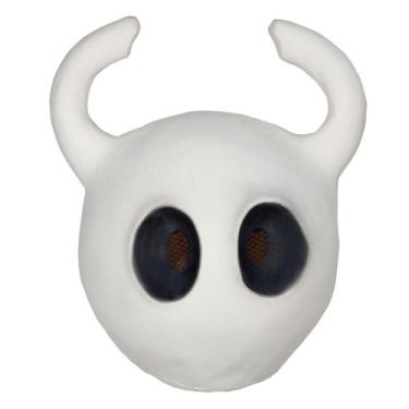 Imagem de Mask Hollows Knights Latex para fantasia de carnaval de Halloween - yi
