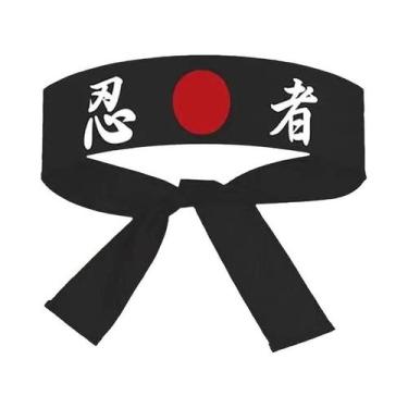 Imagem de Bandana De Chef De Sushi Samurai Karate, Faixa De Cabeça Japonesa Para