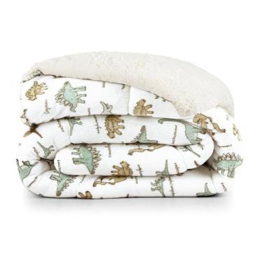 Imagem de Coberdrom Cobertor Lutti Solteiro Quarto Cama Infantiil Sherpa Manta T