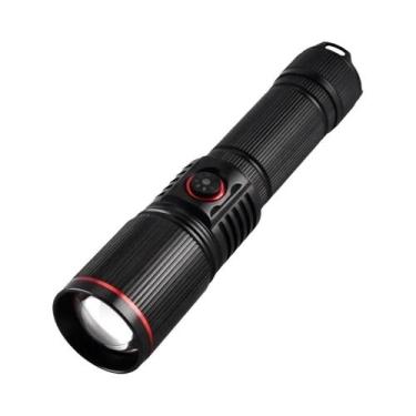 Imagem de Lanterna Laser Branca De 30W Com Zoom Recarregável, Bateria 18650 2170