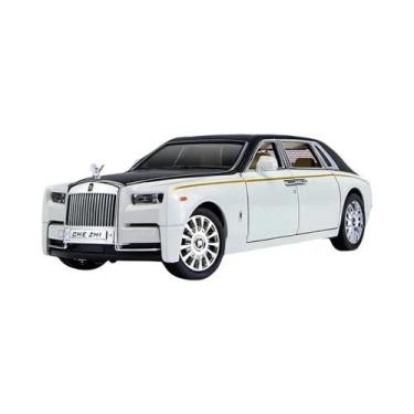 Imagem de Modelo De Carro Em Escala 1:24 Rolls Royce Phantom Em Liga Metálica Co