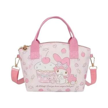 Imagem de Adorável Bolsa Tote Sanrio Cinnamoroll Hello Kitty Kuromi Mymelody, Es