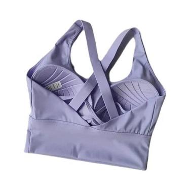 Imagem de Sutiã Esportivo Feminino Antichoque De Alta Intensidade, Respirável, C