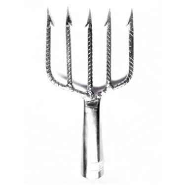 Imagem de Fisga/garfo/arpão de pesca de superfície e mergulho 5 dentes número 3