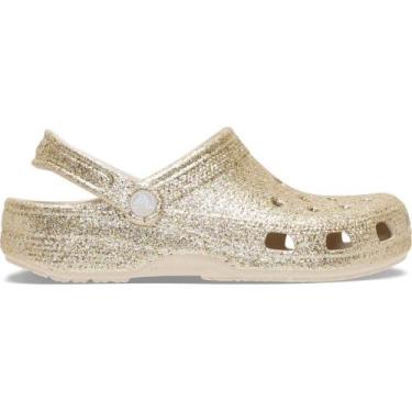 Imagem de Sandália Crocs Classic Chunky Glitter Clog Sandstone, Sandstone, 39