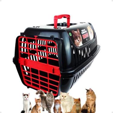 Imagem de Caixa De Transporte Para Cães E Gatos Premium De Viagem N2 - Brinqpet,