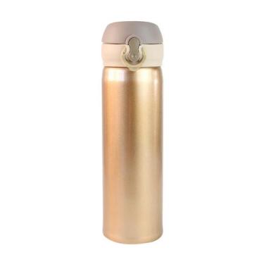 Imagem de Garrafa isotérmica aço inox trava vacuum cup  400 ml - Golden Rio