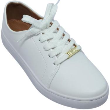 Imagem de Tênis Vizzano Feminino Casual Conforto e Estilo, Branco, 36