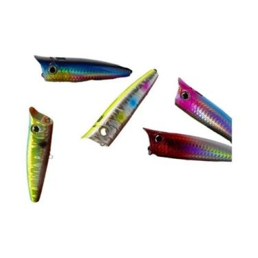 Imagem de Isca Artificial Flutuante Topwater Popper 9g 14.5g 18g Para Pesca De R