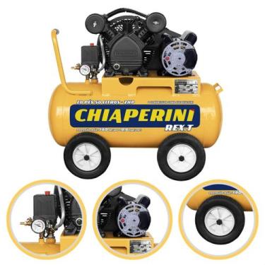 Imagem de Compressor de Ar 10 Pés 50 Litros 2Hp Chiaperini Profissional 140 Libr