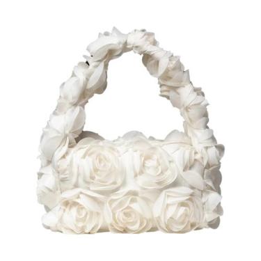 Imagem de Bolsa Feminina Pequena Rosa - Bolsa de Festa Elegante e Fofa para Casa