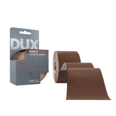 Imagem de Bandagem/fita Terapêutica Adesiva - Kinex Tape Dux, Castanho escuro
