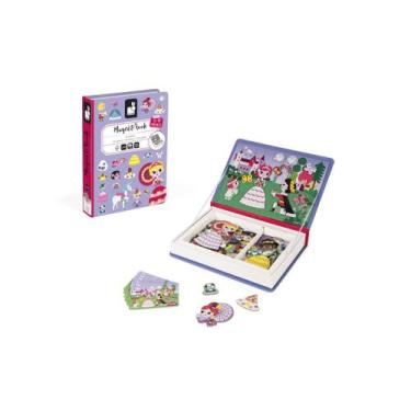 Imagem de Livro Magnético Infantil Princesas - Janod