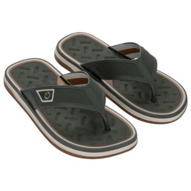Imagem de Chinelo Cartago Malaga Sport Dedo Ad 12308 Masculino, Verde, 39
