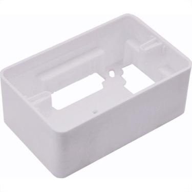 Imagem de Sistema Ilumi Branco 20Mm(Caixa Sobrepor) 4X2 62061Pct - Kit C/10