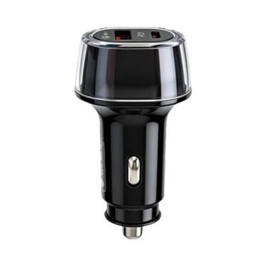 Imagem de Carregador Rápido 30W USB Para Carro Com Localizador GPS E Rastreador 