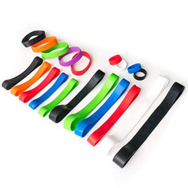 Imagem de Grifiti Band Joes 2, 4, 6, 9, 12 polegadas, pacote com 20 truques de mágica, livros, câmeras, arte, cozinhar, envolver, exercícios, bolsas, Dungies, borracha de silicone