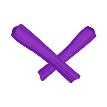 Imagem de Mryok Meias de substituição para óculos de sol Oakley Pit Bull OO9127 / Pit Bull Asian Fit OO9161 - Roxa