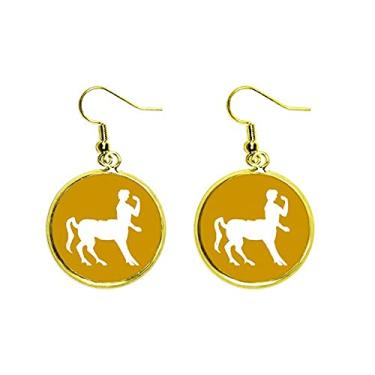 Imagem de Combinação de habilidades ferozes Deuses Ferozes Awide Orelha Pendente Brinco Dourado Joia Feminina