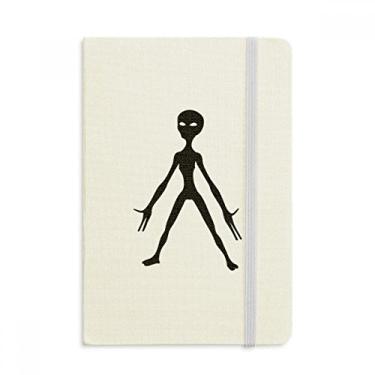 Imagem de Caderno Alien Monstro Alienígena Oficial de Tecido Capa Rígida Clássico Diário
