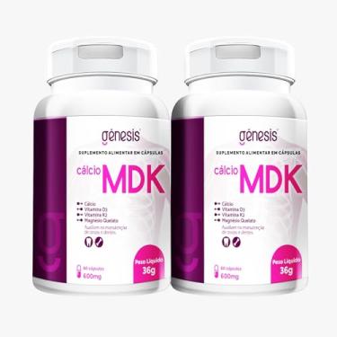 Imagem de CálcioMDK Magnésio, Vitamina D, Vitamina K2 - Genesis (2)