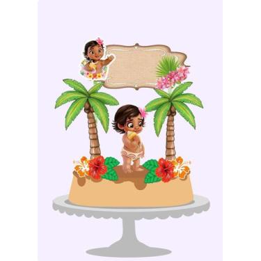 Imagem de Topo de bolo moana baby - MARILINDA