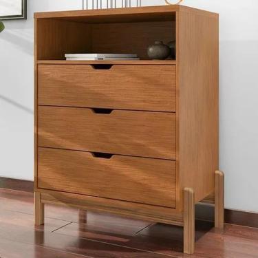 Imagem de Cômoda antares casa d 96 cm altura cedro - Village Móveis