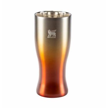 Imagem de Copo Térmico Pilsner Glass Happy Hour Stanley Amber Haze  444ml